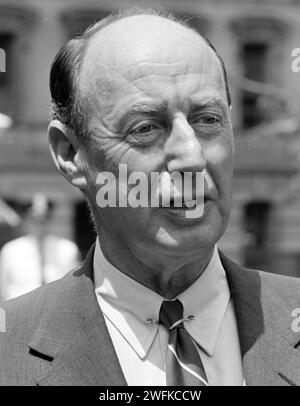 ADLAI STEVENSON II. (1900–1965) US-amerikanischer Politiker und Diplomat Stockfoto