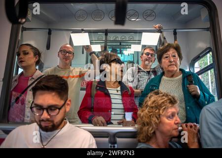 Seilbahn de Artxanda, Bilbao, Biskaya, Baskenland, Euskadi, Euskal Herria, Spanien Stockfoto