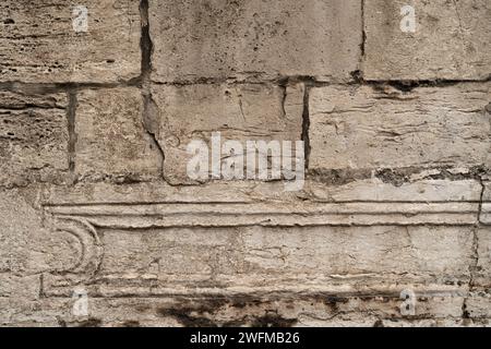 alte Steinmauer Textur Stockfoto