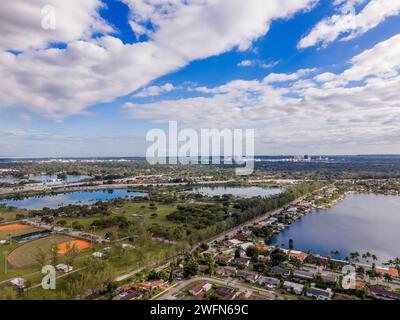 Tropical Park Miami Stock Fotoprint 2024 Stockfoto