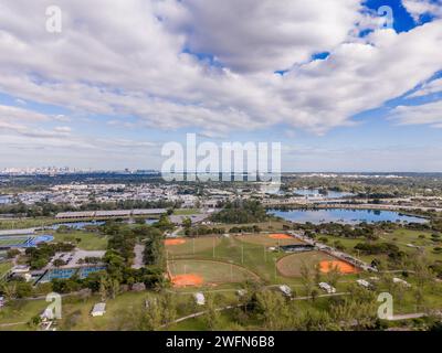 Tropical Park Miami Stock Fotoprint 2024 Stockfoto