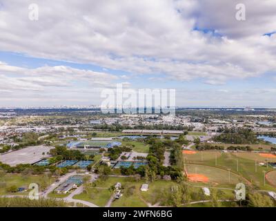 Tropical Park Miami Stock Fotoprint 2024 Stockfoto