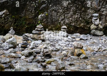 Garganta de Kakueta, Sainte-Engrâce, región de Aquitania, departamento de Pirineos Atlánticos, Francia Stockfoto