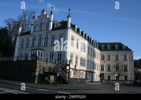 Schloss Sayn Stammsitz der Familie zu Sayn-Wittgenstein *** Schloss Sayn Stammsitz der Familie Sayn Wittgenstein Copyright: XStopperx/xEibner-Pressefotox EP asr Stockfoto