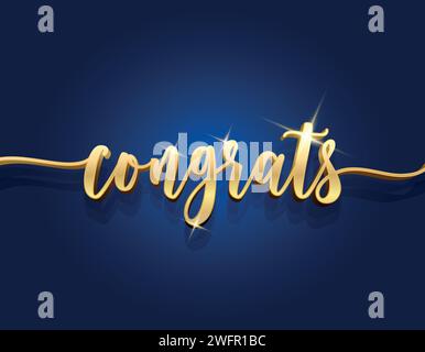 Herzlichen Glückwunsch Absolventen Klasse 2024 - Typografie. blck-Text isolierter weißer Hintergrund. Vektordarstellung einer Graduiertenklasse von 2023. Grafiken Stock Vektor