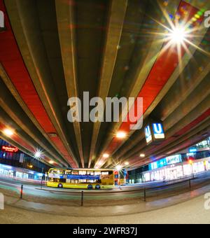 Steglitz GER, Deutschland, 20240131, Berlin,Strassenansicht bei Nacht, in Steglitz *** Steglitz GER, Deutschland, 20240131, Berlin,Straßenansicht bei Nacht, in Steglitz Stockfoto