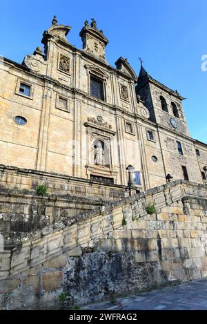 Villafranca del Bierzo, Iglesia-Convento San Nicolas el Real (17. Jahrhundert). Leon Provinz, Castilla y Leon, Spanien. Stockfoto