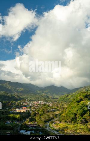 Boquete Valley und Caldera River, Chiriqui, Panama, Zentralamerika – Stockfoto Stockfoto