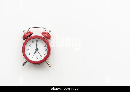 Konzept - Webseite Banner von einem Retro-rote Alarm clock Stockfoto
