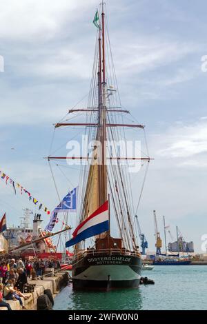 Escale a Sete 2022 : Tag der maritimen Traditionen des Hafens von Sete. Occitanie, Frankreich Stockfoto