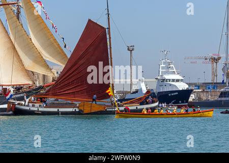 Escale a Sete 2022 : Tag der maritimen Traditionen des Hafens von Sete. Occitanie, Frankreich Stockfoto