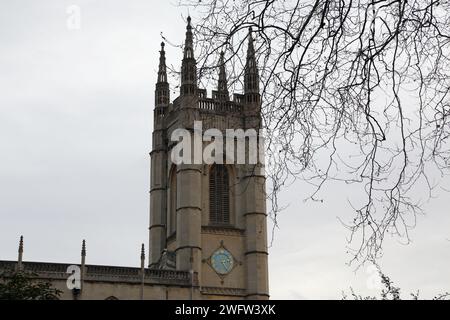 St Luke's Church Bell Tower Sydney Street Chelsea London England, wo Charles Dickens 1836 Catherine Hogarth heiratete Stockfoto