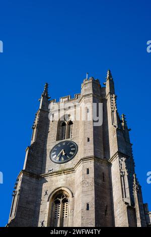 Church Tower, St Marys, Arts and Culture Centre, Devizes, Wiltshire, England, Großbritannien, GB Stockfoto