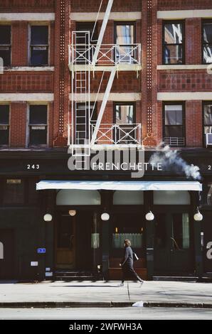 Foto aufgenommen in Soho in New York, USA, am 18. Februar 2020 Stockfoto