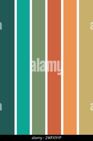 Streifenmuster. Hintergrund-Illustration mit bunten Streifen Stockfoto