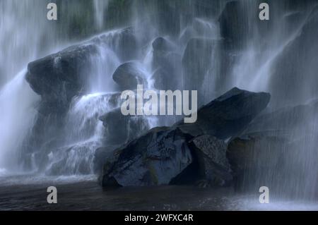 Phnom Kulen Wasserfall, Phnom Kulen Nationalpark, Kambodscha. Stockfoto