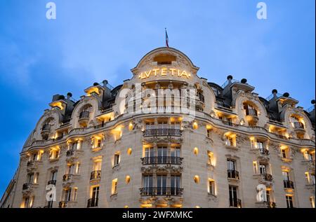 Paris, Frankreich, Hotel Lutetia im 6h Arrondissement von Paris, nur Editorial. Stockfoto