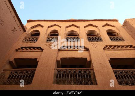 Kasbah Amridil ist eine historische Festung in der Oase Skoura in Marokko Stockfoto