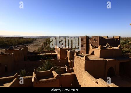 Kasbah Amridil ist eine historische Festung in der Oase Skoura in Marokko Stockfoto