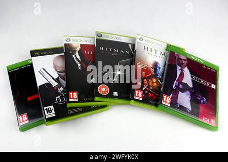 Hitman-Videospielserie – Wales, Großbritannien – 31. Januar 2024 Stockfoto
