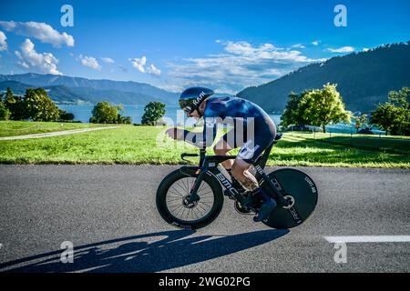 Rennen um Attersee Österreich 2023 Stockfoto