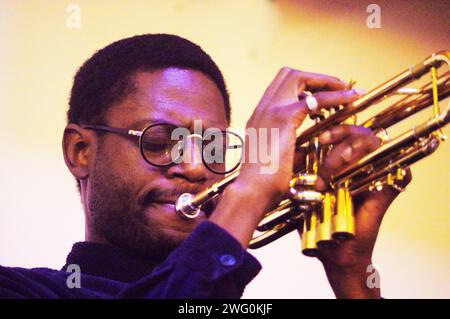 Mark Kavuma, Gary Crosby Sextet, National Jazz Archive, Loughton, Essex, Oktober 2023. Stockfoto