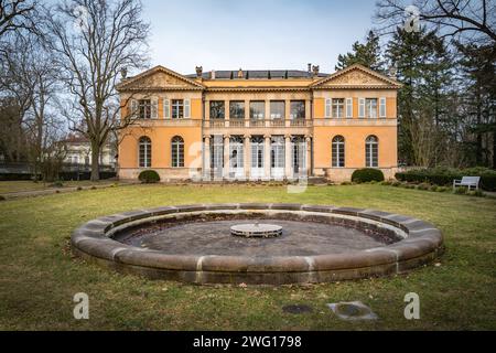Berlin Grunewald, Villa Harteneck, Douglasstraße - 02.02.2024 Berlin Grunewald *** Berlin Grunewald, Villa Harteneck, Douglasstraße 02 02 2024 Berlin Grunewald Stockfoto