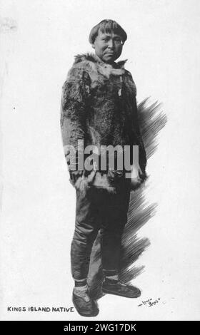 Kings Island native, between c1900 and c1930. Stockfoto