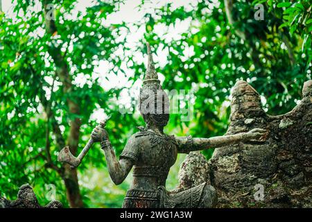 Tarnim Magic Garden Tambon Na Mueang - Ko Samui District Tajlandia um OndaTravel.pl Stockfoto