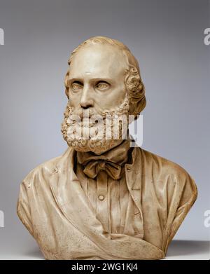 Der Maler Franz Schrotzberg, 19. Jahrhundert. (C1860s) Stockfoto