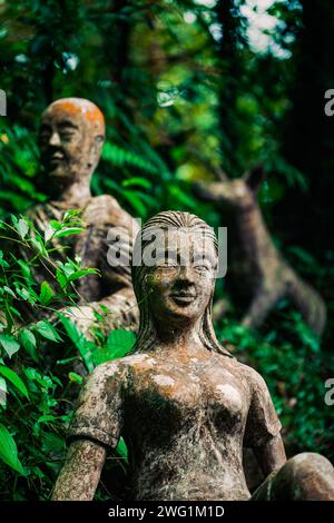 Tarnim Magic Garden Tambon Na Mueang - Ko Samui District Tajlandia um OndaTravel.pl Stockfoto