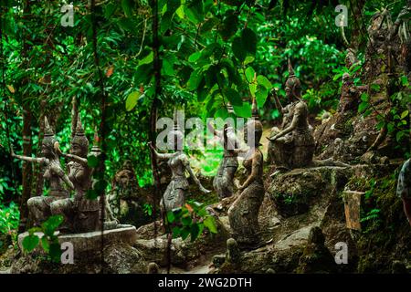 Tarnim Magic Garden Tambon Na Mueang - Ko Samui District Tajlandia um OndaTravel.pl Stockfoto