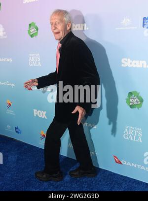 Los Angeles, USA. Februar 2024. Paul Hogan kam am 1. Februar 2024 zur 21. Jährlichen G'Day USA Arts Gala im Skirball Cultural Center in Los Angeles, Kalifornien. © ALO/AFF-USA.com Credit: AFF/Alamy Live News Stockfoto