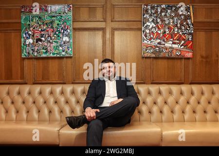 Barnsley ernennt Mladen Sormaz zum Sportdirektor in Oakwell, Barnsley, Großbritannien, 2. Februar 2024 (Foto: Mark Cosgrove/News Images) Stockfoto