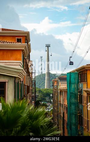 Phu Quoc Island Vietnam Seilbahn Stockfoto