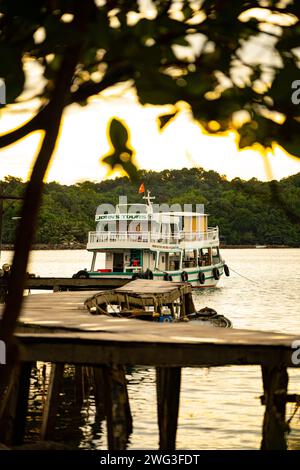 Mai rut Trong Island Phu Quoc Island Vietnam Stockfoto