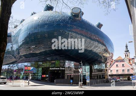 Kunsthaus Graz, Steiermark, Österreich Stockfoto