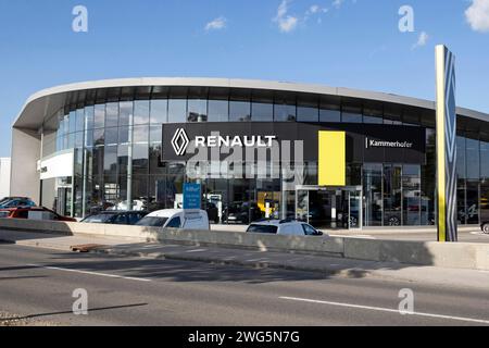 Renault Autohaus, Kammerhofer Tulln, Niederösterreich, Österreich Stockfoto
