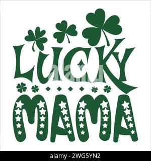St. Patrick's Day T-Shirt-Design Stock Vektor