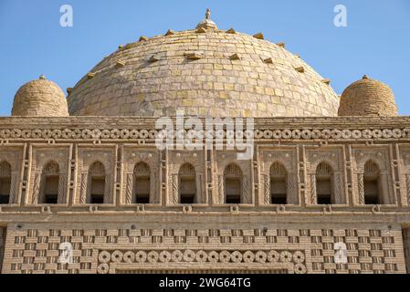 Fragment des antiken Mausoleums der Samaniden. Buchara, Usbekistan Stockfoto
