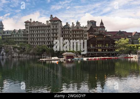 Mohonk Mountain House, historisches viktorianisches Hotel im Upstate von New York, New Paltz. Stockfoto