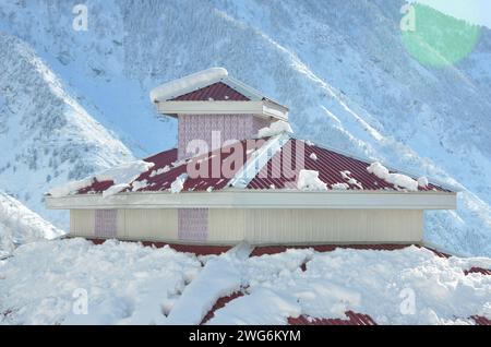 Wetter von Naran Kaghan im Winter Stockfoto