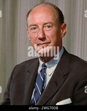 ADLAI STEVENSON II. (1900–1965) US-amerikanischer Politiker und Diplomat 1961 Stockfoto