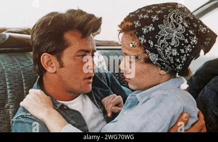 BADLANDS 1973 Warner Bros. Film mit Sissy Spacek als Holly und Martin Sheen als Kit Stockfoto