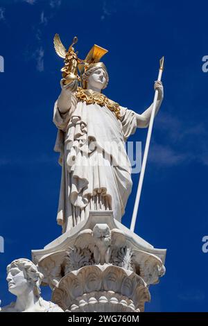Pallas Athene, Parlament, Wien, Österreich Stockfoto