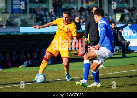 Brescia, Italien. Februar 2024. Alessio Vita (AS Cittadella) während Brescia Calcio vs AS Cittadella, italienisches Fußball-Spiel der Serie B in Brescia, Italien, 03. Februar 2024 Credit: Independent Photo Agency/Alamy Live News Stockfoto