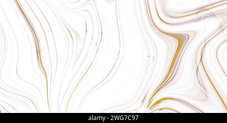 Abstrakter Marmorhintergrund mit Gold und weißer Farbe, abstrakter Steinmauerbeschaffenhintergrund. Stockfoto