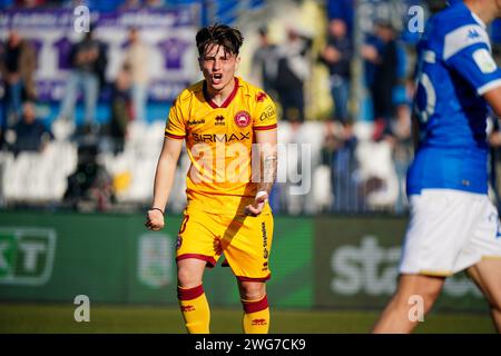 Brescia, Italien. Februar 2024. Claudio Cassano (AS Cittadella) während des Spiels Brescia Calcio vs AS Cittadella, italienischer Fußball Serie B in Brescia, Italien, 03. Februar 2024 Credit: Independent Photo Agency/Alamy Live News Stockfoto