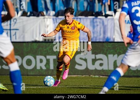 Brescia, Italien. Februar 2024. Claudio Cassano (AS Cittadella) während des Spiels Brescia Calcio vs AS Cittadella, italienischer Fußball Serie B in Brescia, Italien, 03. Februar 2024 Credit: Independent Photo Agency/Alamy Live News Stockfoto