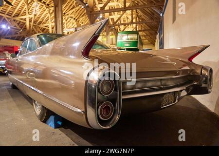 Kvarndrup, Dänemark, 13. Januar 2024: Cadillac DeVille Hardtop Stockfoto